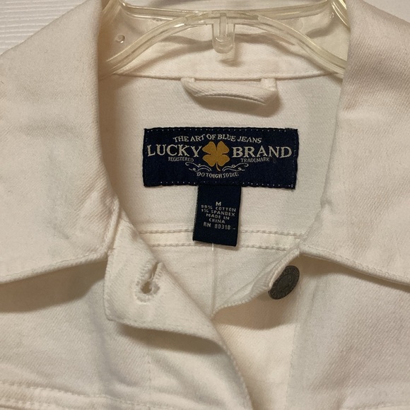 White denim jacket - Picture 3 of 4